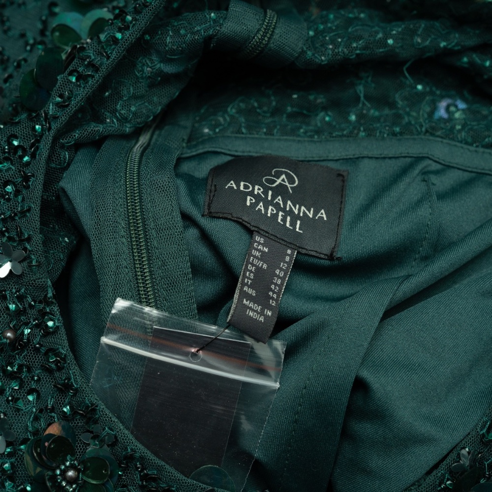 Adrianna Papell - Beaded Cocktail Dress - Picture 4 of 11